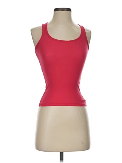 Pre-owned Assorted Brands Tank Top Red Halter Neckline Tops