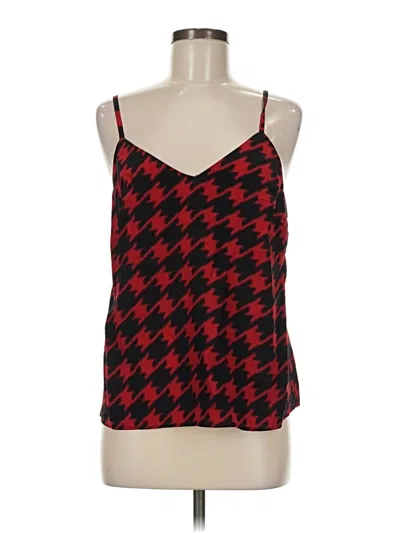 Pre-owned Assorted Brands Tank Top Red Halter Neckline Tops