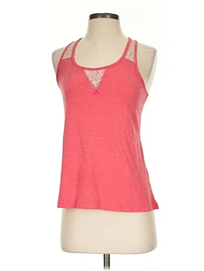 Pre-owned Assorted Brands Tank Top Red Halter Neckline Tops