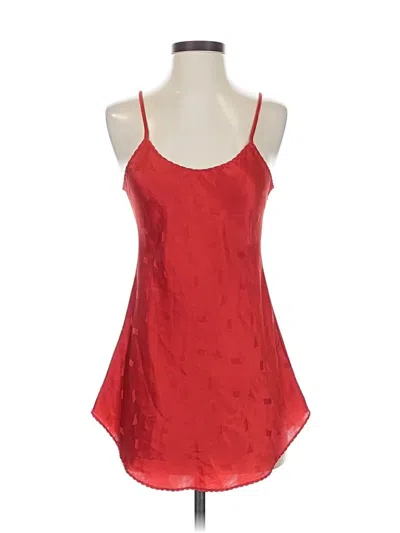 Pre-owned Assorted Brands Tank Top Red Scoop Neck Tops