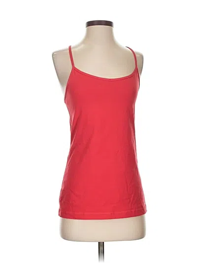 Pre-owned Assorted Brands Tank Top Red Strapless Neckline Tops