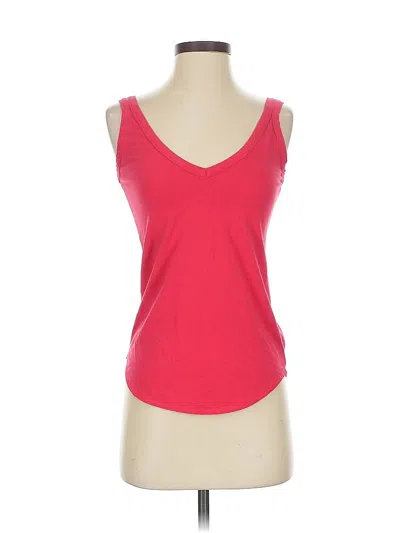 Pre-owned Assorted Brands Tank Top Red Sweetheart Neckline Tops