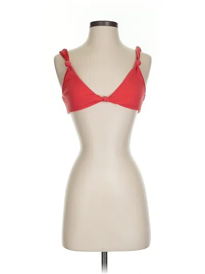 Pre-owned Assorted Brands Tank Top Red Sweetheart Neckline Tops