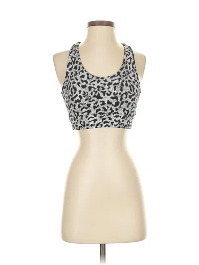 Pre-owned Assorted Brands Tank Top Silver Halter Neckline Tops