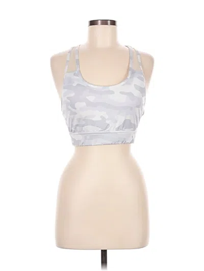 Pre-owned Assorted Brands Tank Top Silver Halter Neckline Tops