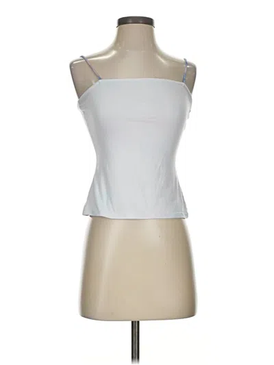 Pre-owned Assorted Brands Tank Top Silver Tops