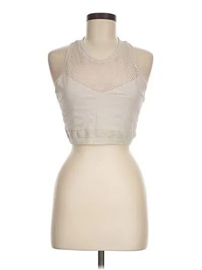 Pre-owned Assorted Brands Tank Top Tan Halter Neckline Tops