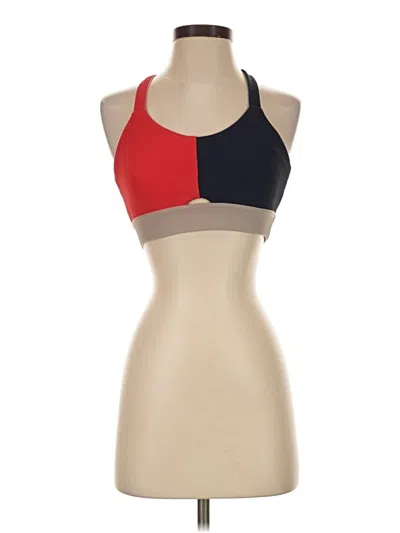 Pre-owned Assorted Brands Tank Top Tan Halter Neckline Tops