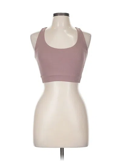 Pre-owned Assorted Brands Tank Top Tan Halter Neckline Tops In Brown