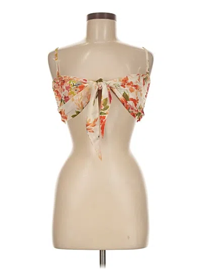 Assorted Brands Tank Top Tan Strapless Neckline Tops