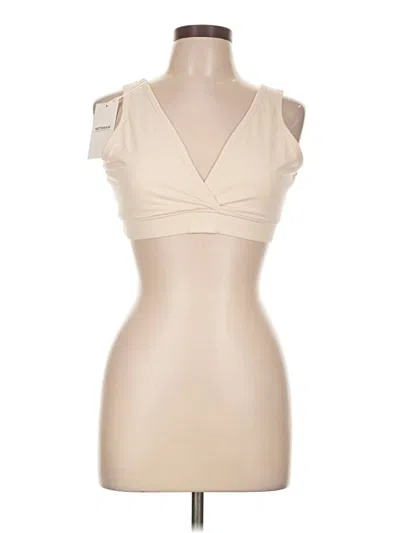 Assorted Brands Tank Top Tan Strapless Neckline Tops