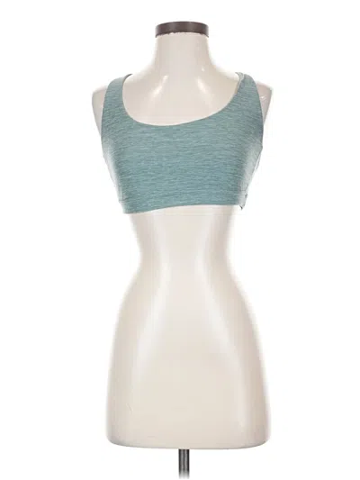 Pre-owned Assorted Brands Tank Top Teal Scoop Neck Tops