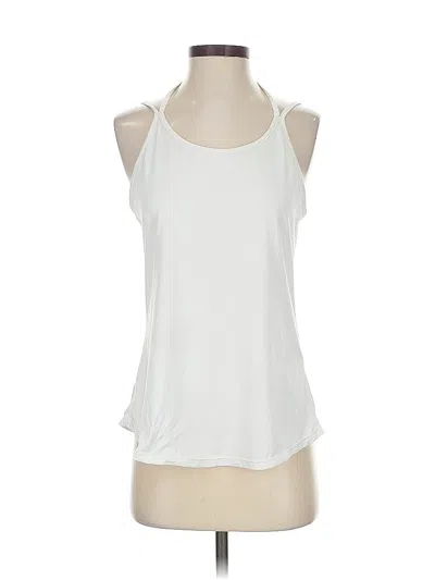 Pre-owned Assorted Brands Tank Top White Halter Neckline Tops