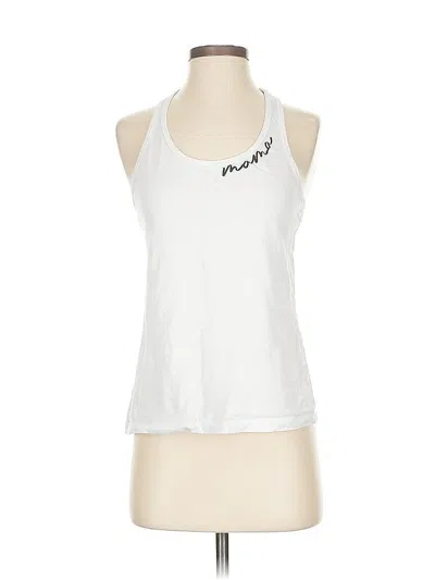 Pre-owned Assorted Brands Tank Top White Halter Neckline Tops