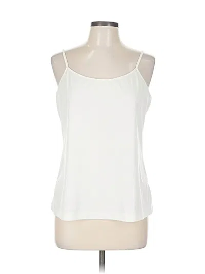 Pre-owned Assorted Brands Tank Top White Halter Neckline Tops