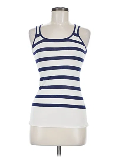 Pre-owned Assorted Brands Tank Top White Halter Neckline Tops