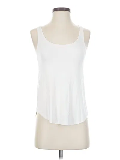 Pre-owned Assorted Brands Tank Top White Halter Neckline Tops