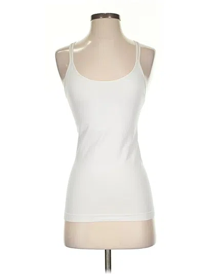 Pre-owned Assorted Brands Tank Top White Halter Neckline Tops