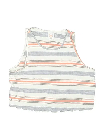 Pre-owned Assorted Brands Kids' Tank Top White Halter Neckline Tops