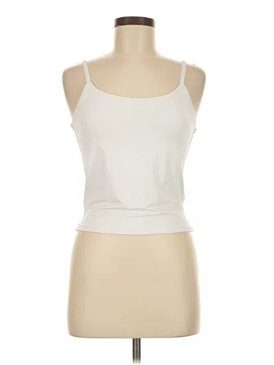 Pre-owned Assorted Brands Tank Top White Halter Neckline Tops