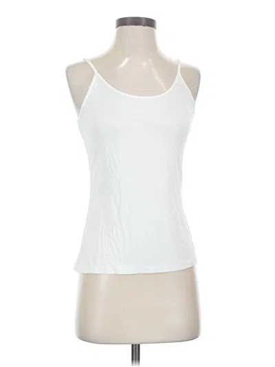 Pre-owned Assorted Brands Tank Top White Halter Neckline Tops
