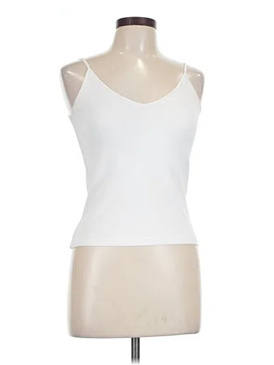 Pre-owned Assorted Brands Tank Top White Strapless Neckline Tops