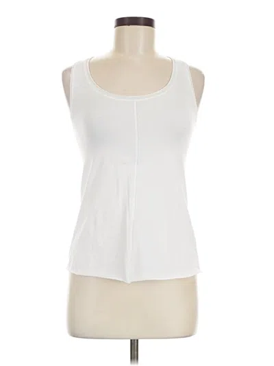 Pre-owned Assorted Brands Tank Top White Strapless Neckline Tops