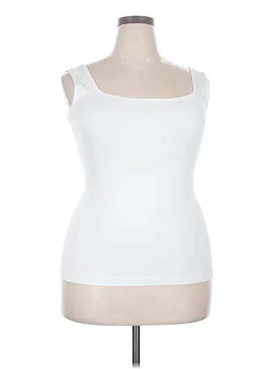 Assorted Brands Tank Top White Strapless Neckline Tops