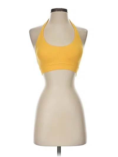 Assorted Brands Tank Top Yellow Halter Neckline Tops
