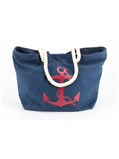 Pre-owned Assorted Brands Tote Bag In Blue