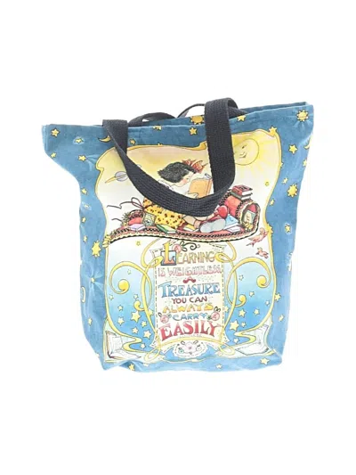 Pre-owned Assorted Brands Tote Bag In Blue
