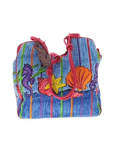 Pre-owned Assorted Brands Tote Bag In Blue