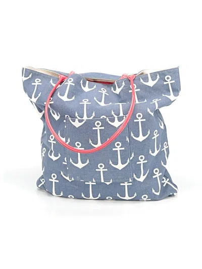 Pre-owned Assorted Brands Tote Bag In Blue