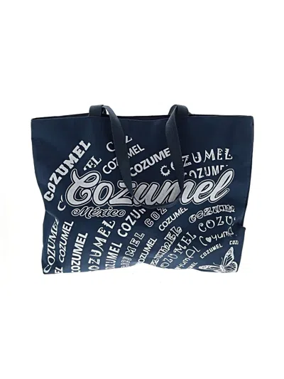 Pre-owned Assorted Brands Tote Bag In Blue