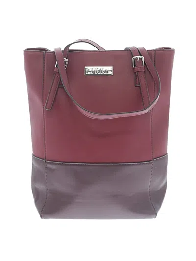 Pre-owned Assorted Brands Tote Bag In Burgundy