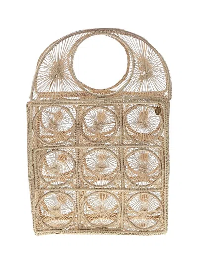 Pre-owned Assorted Brands Tote Bag In Gold