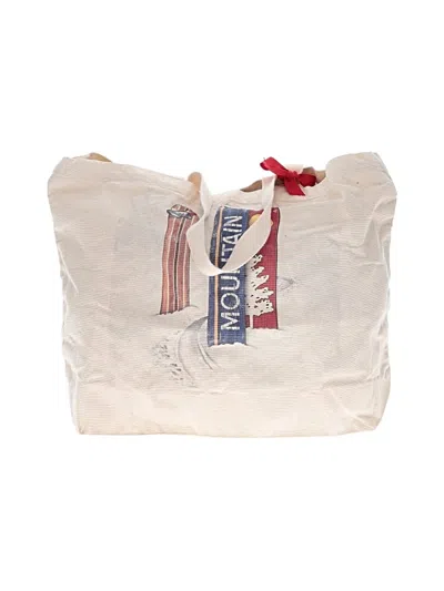 Pre-owned Assorted Brands Tote Bag In Ivory