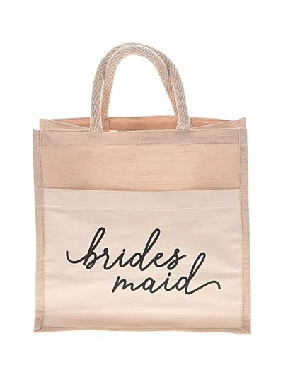 Pre-owned Assorted Brands Tote Bag In Ivory