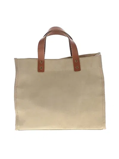 Pre-owned Assorted Brands Tote Bag In Tan