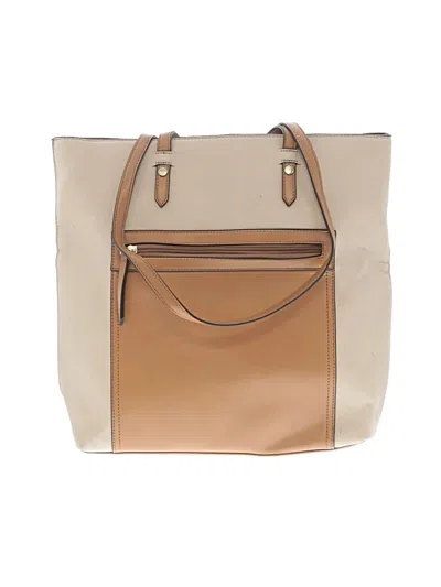 Pre-owned Assorted Brands Tote Bag In Tan