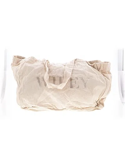 Pre-owned Assorted Brands Tote Bag In White