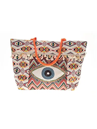 Assorted Brands Tote Bag In White