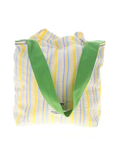 Pre-owned Assorted Brands Tote Bag In Yellow