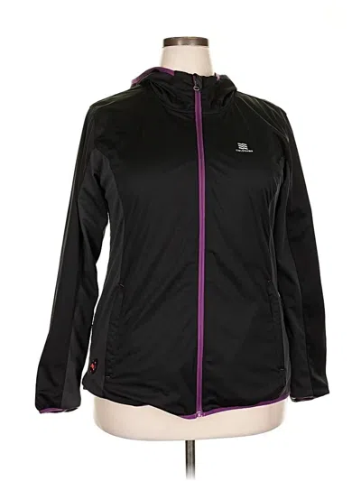 Pre-owned Assorted Brands Track Jacket In Black