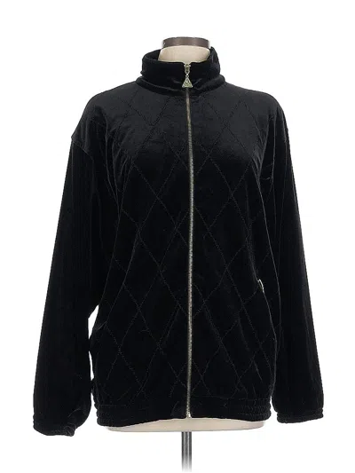 Pre-owned Assorted Brands Track Jacket In Black