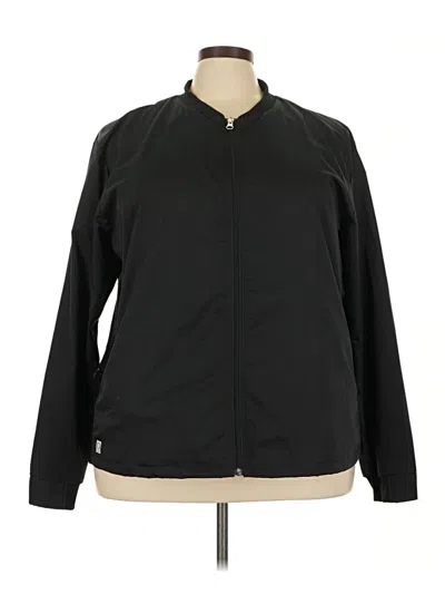 Pre-owned Assorted Brands Track Jacket In Black