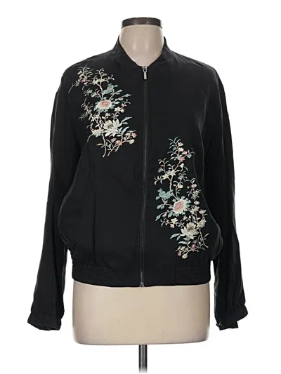 Pre-owned Assorted Brands Track Jacket In Black