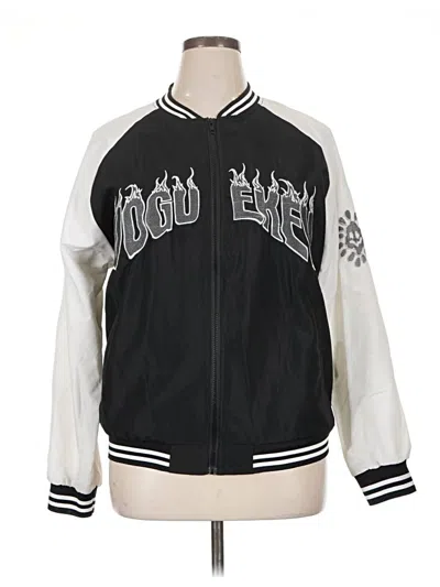 Pre-owned Assorted Brands Track Jacket In Black