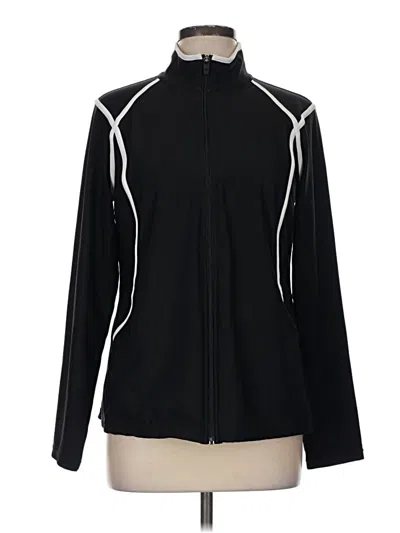 Pre-owned Assorted Brands Track Jacket In Black