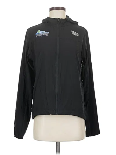 Pre-owned Assorted Brands Track Jacket In Black